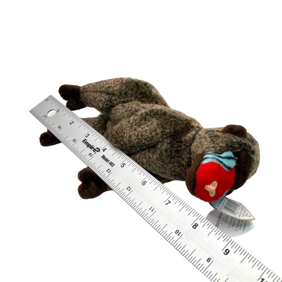 BEANIE BABIES Cheeks the Baboon Retired 1999 NWT - Picture 11 of 14